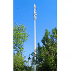برج هوائي أحادي 80 متر من الصلب للاتصالات اللاسلكية واي فاي