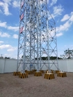 الاتصالات والمراقبة Rru Telecom Tower Hot Dip المجلفن