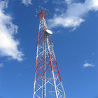 15 مترًا مجلفنًا للاتصالات السلكية واللاسلكية زاوية CDMA برج فولاذي