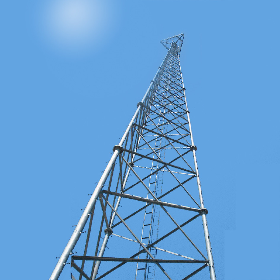 برج فولاذي أنبوبي يدعم 50 مترًا في الثانية و 60 مترًا