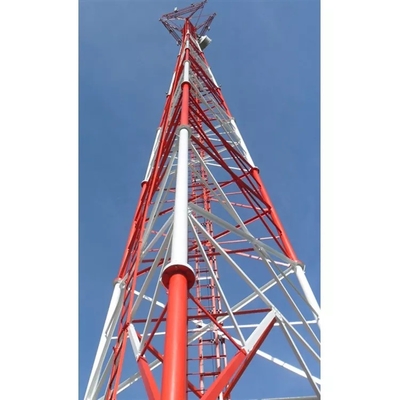 15 م 3 أرجل مجلفنة شبكية برج النقل Q235 أبراج الاتصالات
