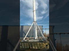 Simple Structure Monopole Communication Tower Convenient Installation And Use