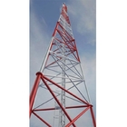 الهاتف الخليوي 10m الاتصالات المتنقلة برج 3 الساق أنبوب