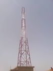 Rdu 80m برج الاتصالات السلكية واللاسلكية الساخنة تراجع الصلب المجلفن