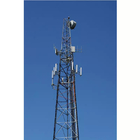 برج أنبوبي فولاذي مجلفن بالغمس الساخن 30 م 60 م جي إس إم اتصالات اتصالات