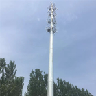 15 متر أحادي برج الاتصالات جولة مستدق الهيكل الصلب الصاري