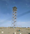 برج زاوية 15 م معتمد من Iso وأبراج اتصالات