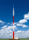 النشر السريع برج أحادي القطب بالغمس الساخن المجلفن سهل التركيب