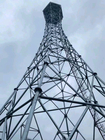 تراجع الساخنة المجلفن Q345 5g برج الإنترنت الهاتف المحمول الاتصالات برج الصلب
