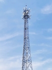أربعة أبراج Q345B للاتصالات الخلوية المجلفنة برج الاتصالات الصلب