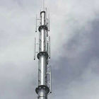 ISO 9001 مثمن مدبب 40 م برج فولاذي أحادي