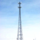 برج أنبوبي مجلفن ذو 3 أرجل للاتصالات عن بعد