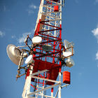 برج مضاد للتآكل 4 أرجل للاتصالات