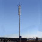 برج فولاذي أحادي 45 متر GSM للبث التلفزيوني