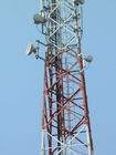 أبراج فولاذية شبكية للاتصالات مطلية بطول 15 م