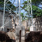 تراجع الساخنة المجلفن 25m شعرية برج أنبوبي الصلب