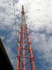 الاتصالات الكهربائية 55 م شعرية برج أنبوبي الصلب