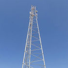 المجلفن الاتصالات السلكية واللاسلكية أنبوبي برج الصلب أنبوب هوائي شعرية برج الصلب 4 أرجل مخصصة