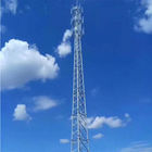 المجلفن الاتصالات السلكية واللاسلكية أنبوبي برج الصلب أنبوب هوائي شعرية برج الصلب 4 أرجل مخصصة