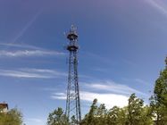 4g Gsm Tv Antenna Radio 330km / H Angle Steel Tower للاتصالات السلكية واللاسلكية