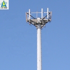 هوائي صانعي القطع الأصلية 30 مترًا أحادي القطب فولاذي برج دعم ذاتي الصاري Wifi Telecom