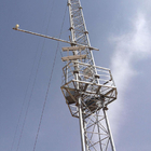 Q345 برج الاتصالات السلكية واللاسلكية المجلفن أنبوبي الصلب