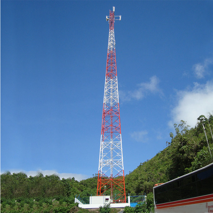 برج لاسلكي متعدد الوظائف بطول 50 م 3 أرجل
