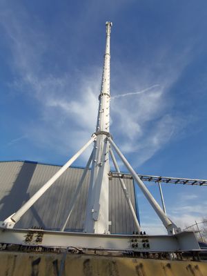 هيكل بسيط برج الاتصالات أحادي التركيب المناسب والاستخدام