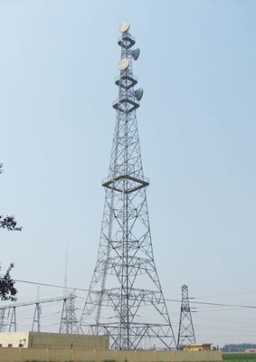 20m 30m 40m 50m 4 أرجل برج الميكروويف هوائي الاتصالات